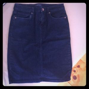 Lands End Jean Pencil Skirt ⛵️